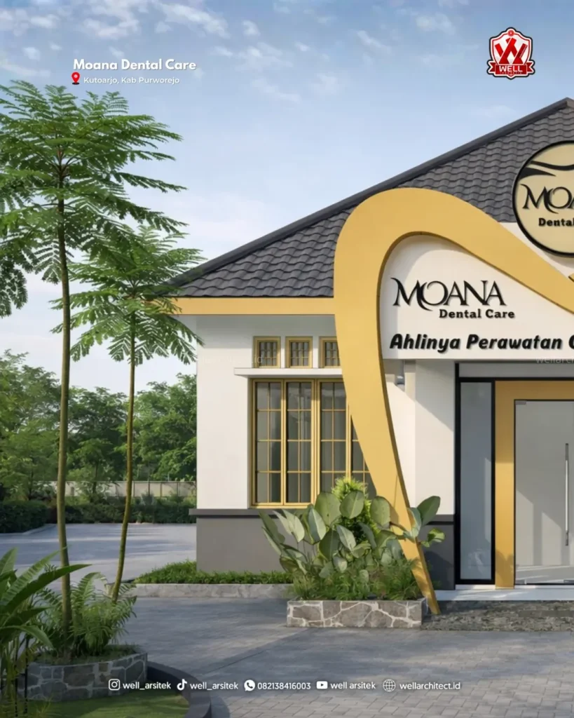Desain Klinik Gigi Moana Dental Carefor More Infowhatsapp 62 821 3841 6003Website Wellarch 3 1
