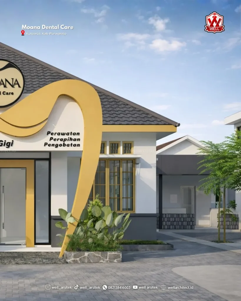 Desain Klinik Gigi Moana Dental Carefor More Infowhatsapp 62 821 3841 6003Website Wellarch 4