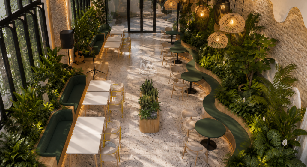 Desain Cafe Tropical Contemporary – Lula Kitchen &Amp; Coffee 9 Desain Cafe Tropical Contemporary Kebumen 10