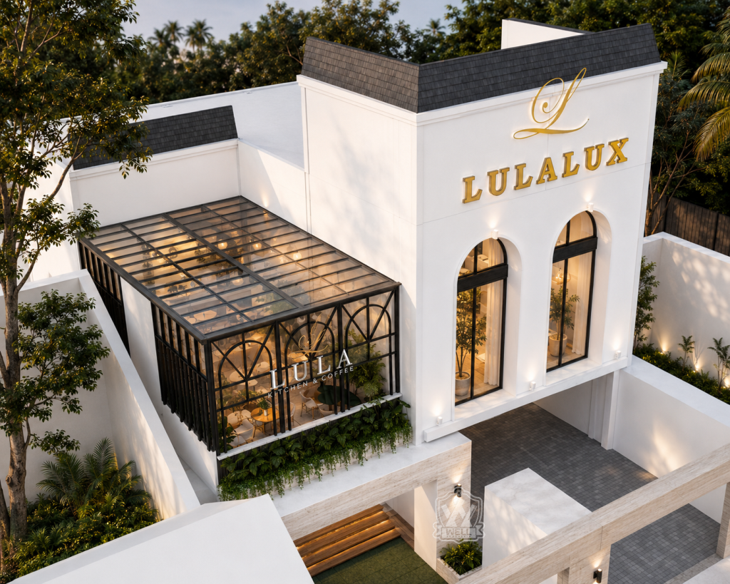 Desain Cafe Tropical Contemporary – Lula Kitchen &Amp; Coffee 4 Desain Cafe Tropical Contemporary Kebumen 4