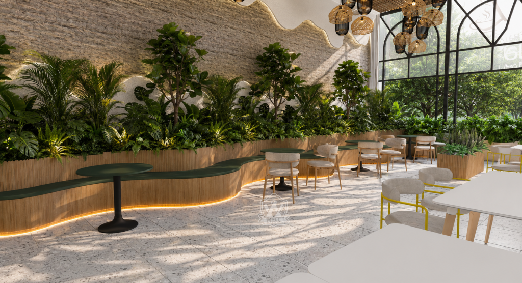 Desain Cafe Tropical Contemporary – Lula Kitchen &Amp; Coffee 7 Desain Cafe Tropical Contemporary Kebumen 7