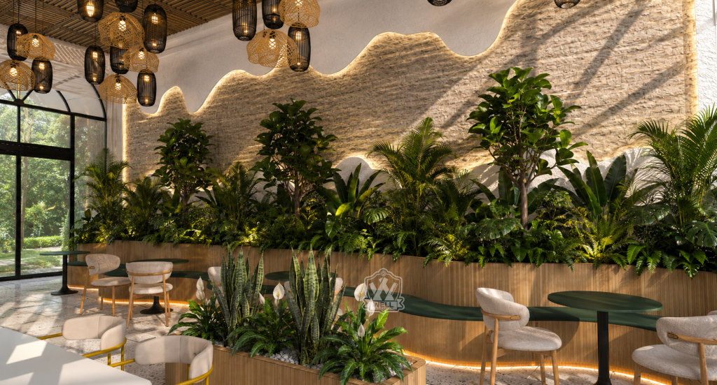 Desain Cafe Tropical Contemporary – Lula Kitchen &Amp; Coffee 8 Desain Cafe Tropical Contemporary Kebumen 8