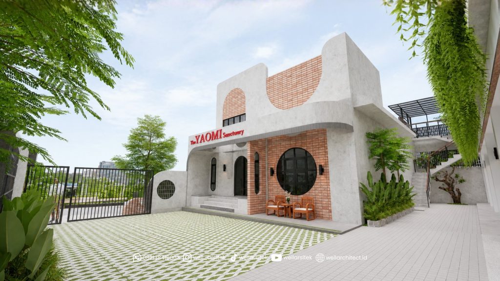 Desain Eksterior Homestay Modern 1