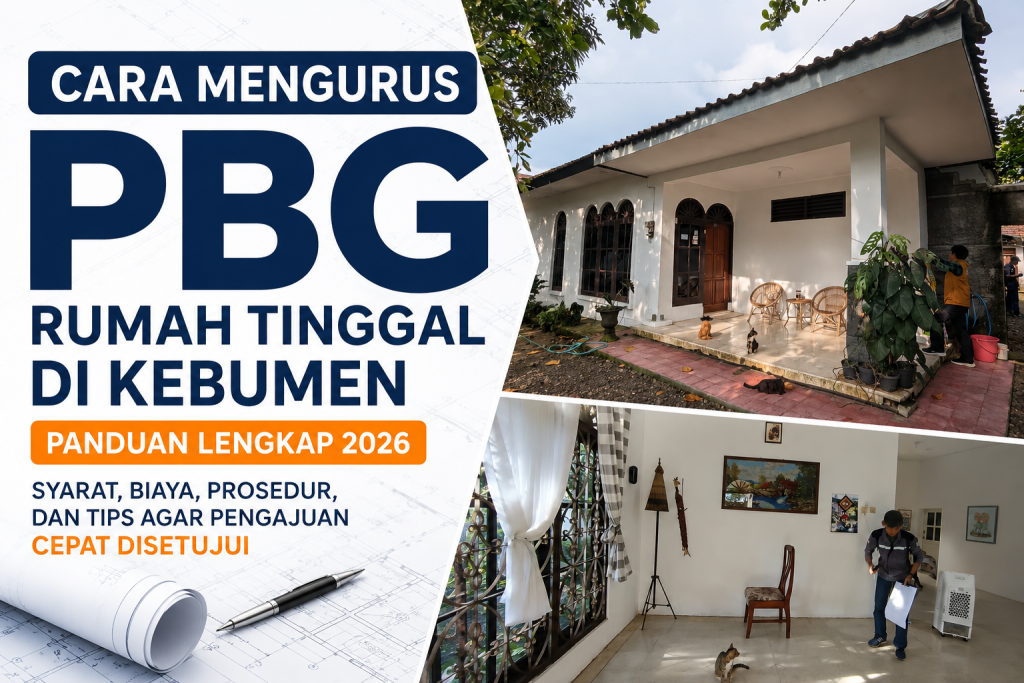 Journal 10 Panduan Cara Mengurus Pbg Imb Rumah Tinggal Di Kebumen